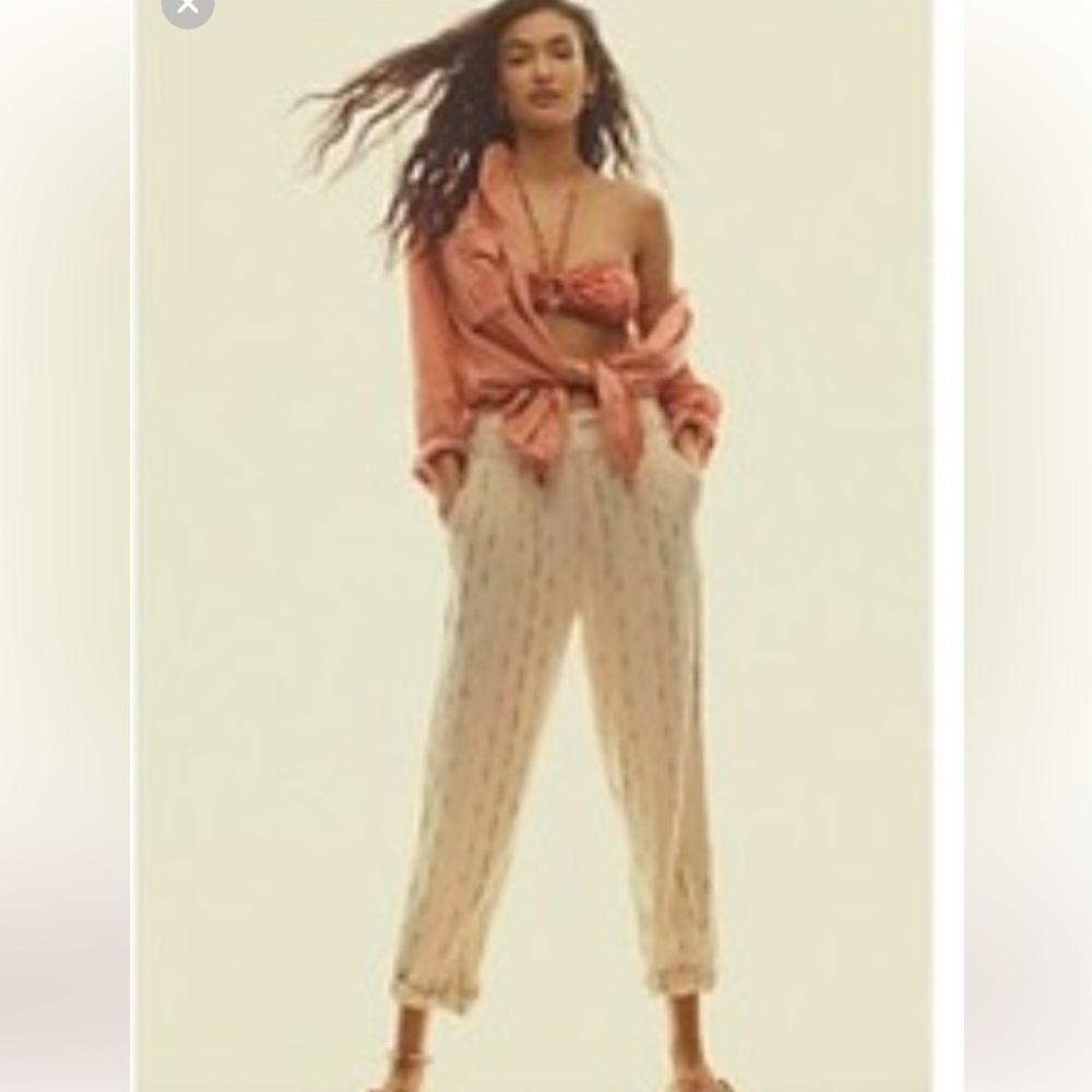 Free People blouse and pants  set